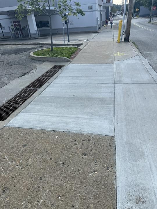City sidewalk replacement